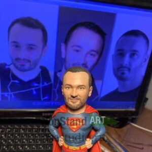 Статуэтка по фотографии. Портретная фигурка по фото. Подарок парню